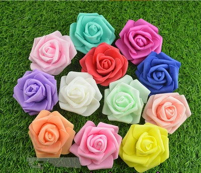 50-500 PIEZAS 6 cm Rosas de Espuma Flor Artificial Boda Novia Ramo Fiesta Decoración Hágalo Usted Mismo Foto 1 de 4