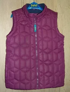 Ted Baker Boys Burgundy Bodywarmer Gilet Jacket Coat Age 8 128cm - Picture 1 of 4