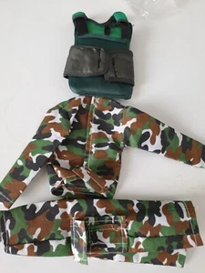 1/6 UNIFORME CAMUFLAJE y CHALECO ACCESORIOS FIGURA MILITAR sin marca - Imagen 1 de 3