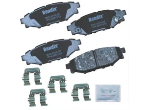 For 2005-2014 Subaru Legacy Brake Pad Set Rear Bendix 11242FHWF 2006 2007 2008 - Picture 1 of 2