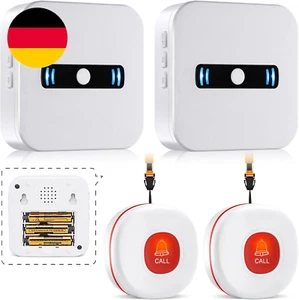 Daytech Notrufknopf Für Senioren Hausnotruf ​Notrufklingel Für Senioren Mobiler  - Bild 1 von 12