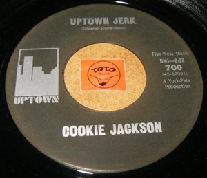 COOKIE JACKSON - UPTOWN JERK - GO SHOUT IT ON THE   / LISTEN - SOUL POPCORN - Picture 1 of 2