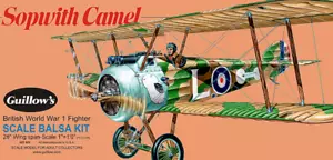Kit de Avión Balsa Camello Guillows Sopwith Escala 1:12 801 - Imagen 1 de 2