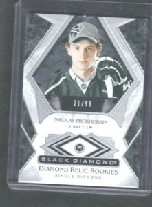 2019 2019-20 BLACK DIAMOND NIKOLAY PROKHORKIN SINGLE DIAMOND RELIC ROOKIE 21/99 - Picture 1 of 2
