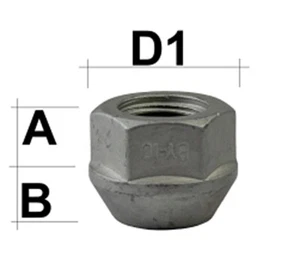 Radmutter M16 x 1,5 Kegelbund 60° SW24 - Picture 1 of 1