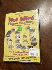 Hot Wire Foam Factory DVD How To Instructional DVD NEW Sealed - Picture 1 of 4