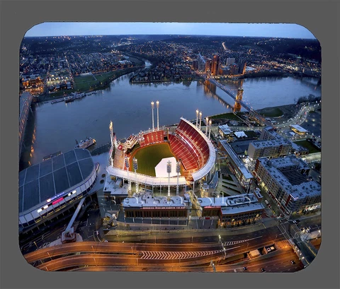 Great American Ball Park Cincinnati Reds Mouse Pad Item#6979 Cover