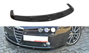 Front Diffuser Splitter V2 Maxton Design Gloss Black ABS for Alfa Romeo 159 - Picture 1 of 6