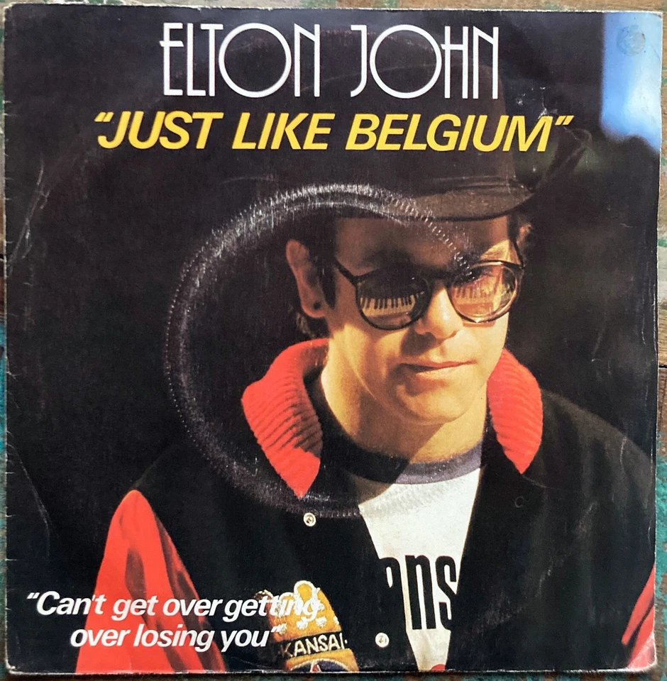45t Elton John - Just like Belgium - 7" - Photo 1/1