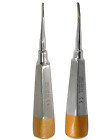 GERMAN DENTAL ELEVATOR EXTRACTING LUXATING APICAL ROOT ELEVATOR 3,2MM GOLD CVD