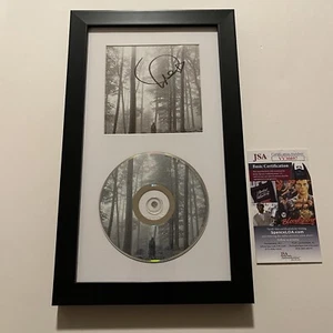 TAYLOR SWIFT SIGNED FRAMED FOLKLORE CD AUTOGRAPH JSA COA - Picture 1 of 4