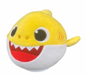 Pinkfong Yellow Shark Plush Sings “Baby Shark” Stuffed Animal 10" - Picture 1 of 8