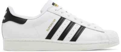 Adidas Superstar "Calçado Branco Preto" Branco Core Preto EG4958 Masculino Tamanho 10 - Imagem 1 de 4
