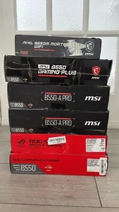 Gaming Motherboards Job Lot of 6 (Spares or Repair) Offers Welcome - Afbeelding 1 van 7