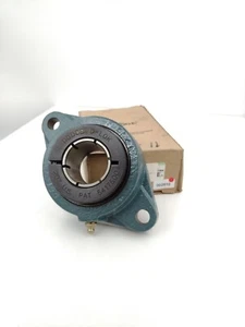 * Dodge F2B-DL-107 2 Bolt Flange Mount Bearing Unit - Picture 1 of 9