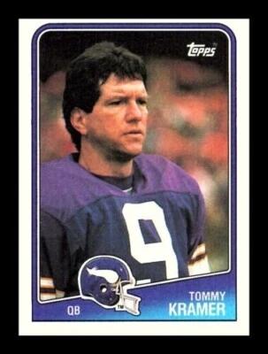 1988 Topps #148 Tommy Kramer - Image 1 of 2