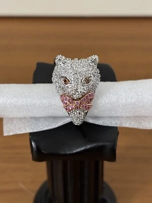 ANILLO DE CÓCTEL KATE SPADE NEW YORK PAWLINA GATO. Nuevo con etiquetas Foto 1 de 4
