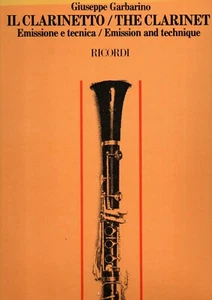 Giuseppe Garbarino il clarinetto emissione tecnica emission and technique  - Foto 1 di 2