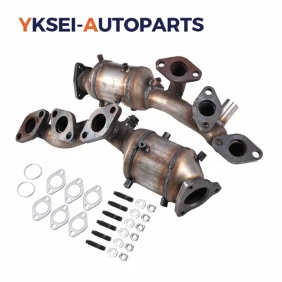 2X For 2002 2003 2004 Nissan Frontier Nissan Xterra 3.3L Catalytic Converter EPA - Image 1 of 4
