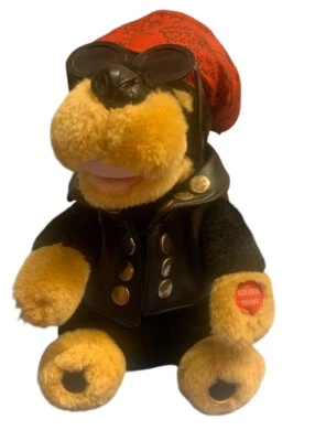 Chantilly Lane - Plush Chopper Dog - Sings "Born to Be Wild" --- 10" Chopper - Image 1 of 4