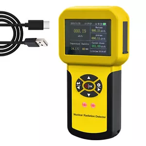 Contatore Geiger rilevatore di radiazioni nucleari Gamma Beta β Y tester di raggi X DE - Foto 1 di 10