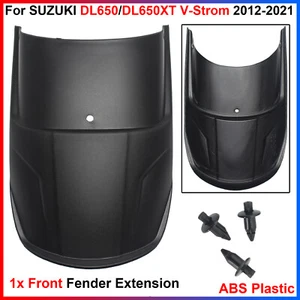 For SUZUKI DL650/DL650XT V-Strom 2012-2021 - ABS Plastic Front Fender Extension - Picture 1 of 8