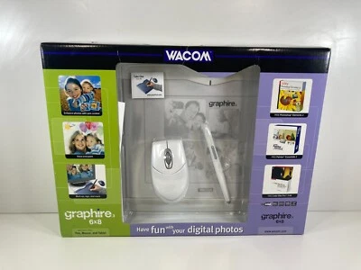 Wacom Graphire 3 CTE-630 Graphics Tablet New Old Stock - Image 1 of 4