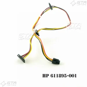 HP 611895-001 SATA Power Cable for HP 6200 6300 8200 8300 SFF - Imagen 1 de 3