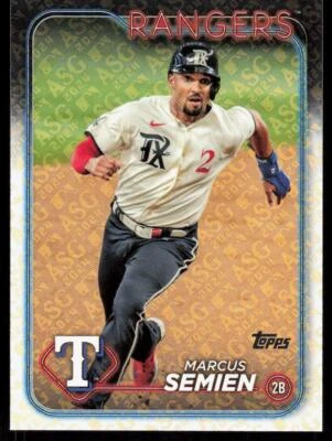 2024 Topps ASG All-Star Game Foil 499 Marcus Semien Texas Rangers - Image 1 of 2
