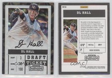 2017 Contenders Draft Picks RPS Variation Cracked Ice Ticket /23 DL Hall Auto