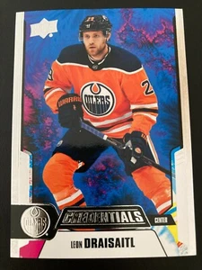 2019-20 Upper Deck Credentials Mandelbrot Fractal 15 Leon Draisaitl - Bild 1 von 2
