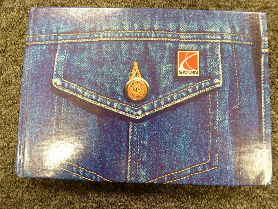 1999 Saturn SL SL1 SL2 SC1 SC2 SW1 SW2 Sedan Coupe Wagon Owner Manual xo - Image 1 of 1