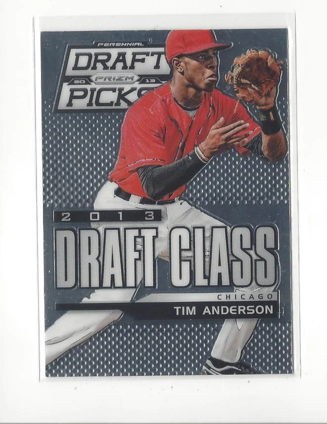 2013 Prizm Perennial Draft Picks #117 Tim Anderson (Draft) Rookie White Sox - Image 1 of 1
