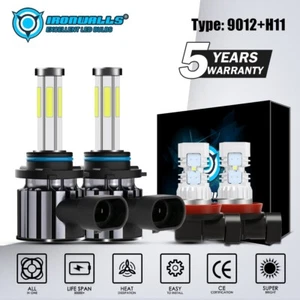 Kit de bombillas antiniebla LED para Toyota RAV4 2016 2017 2018 haz alto 6500 k - Imagen 1 de 12