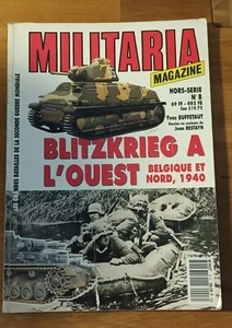 Militaria Magazine hors série n°8-Blitzkrieg à l'ouest Belgique et Nord 1940 - Picture 1 of 1