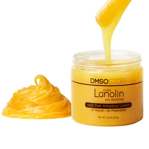 LANOLIN 2 lbs. USP Grade Anhydrous Un Refined 100% Pure Skin Moisturizer - Picture 1 of 10