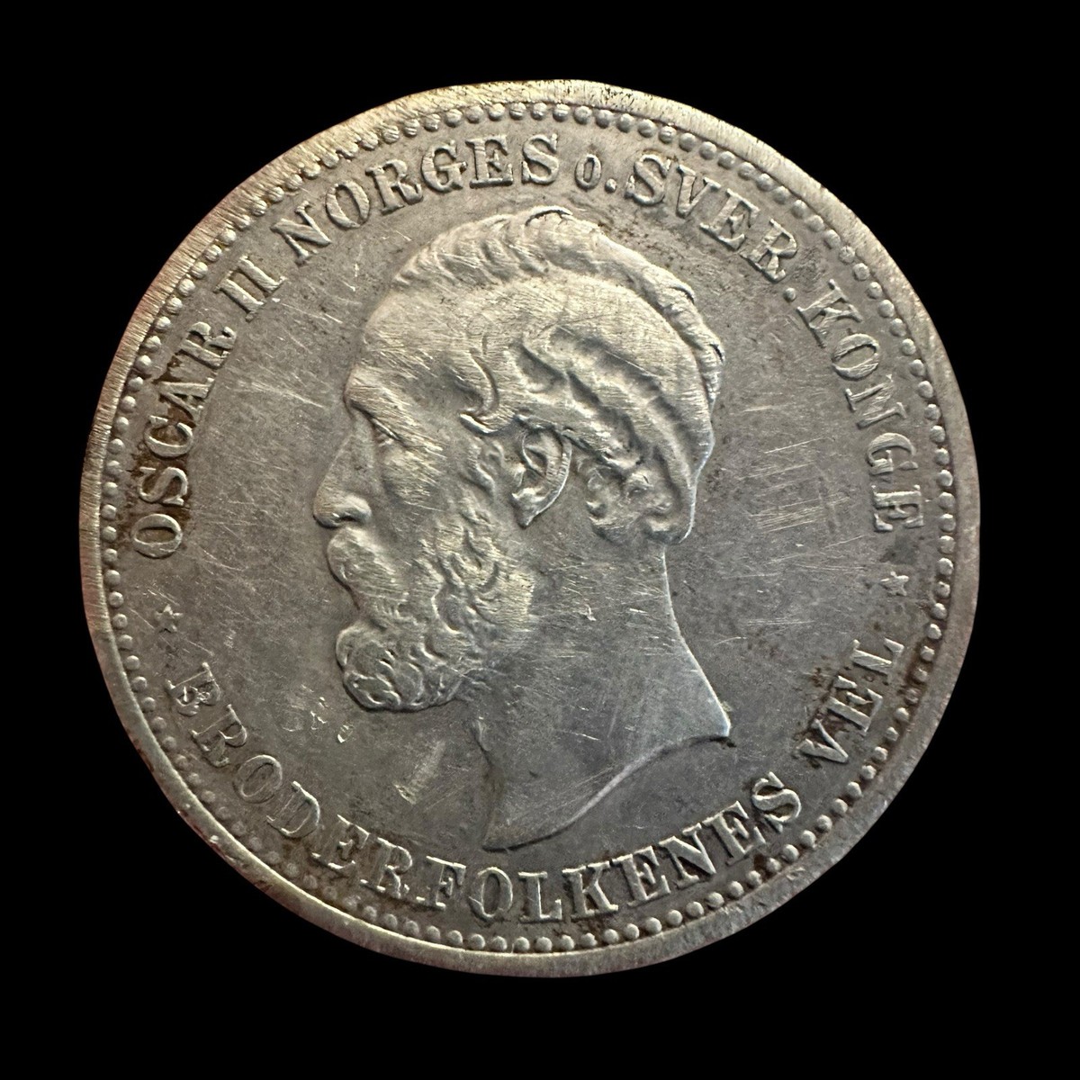 ノルウェー 200クローナ 1980年 銀貨 no01 ノルウェー 200クローナ 1980年 銀貨 no01 Silver Norwegian