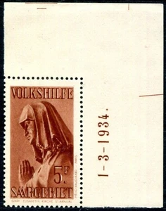 SAAR 1934 177Br * slight ADHESION MARKS (J8752 - Picture 1 of 1