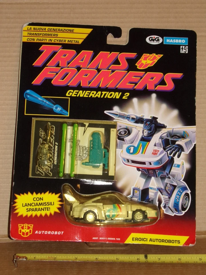 JAZZ G2 G1 RARE GiG variant Transformers MOSC 1994 - Image 1 of 4