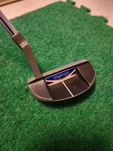 Putter Slazenger diestro mazo medio #3 eje de fábrica de acero 34" necesita agarre nuevo - Imagen 1 de 15
