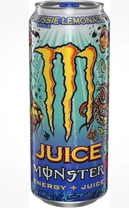 (4 Pack) Monster JUICE Exotic Aussie Style Lemonade Sports Energy Drink, 16 Oz - Picture 1 of 4