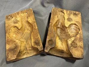 Molde antiguo con forma de pollo de gallina de gallo primitivo del país - Imagen 1 de 18