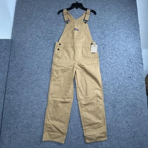 Patagonia Overalls Youth Medium 10 Nest Brown Organic Cotton, Utility Workwear - Picture 1 of 8