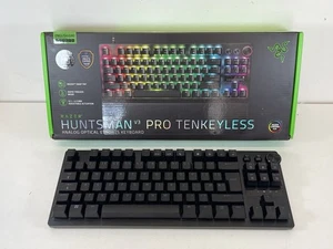 Razer Huntsman V3 Pro Tenkeyless Gaming Keyboard Boxed Optical Esports UK Layout - Picture 1 of 10