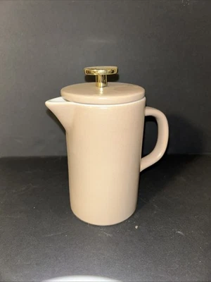 AUGUST  & LEO FRENCH CERAMIC PRESS beige in color - Image 1 of 4