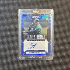 Prizm Jurrangelo Cintje RC 2025 #’ed/49 Sensational Signatures automático azul - Imagen 1 de 2