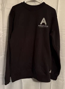 Sudadera Carhartt Para Hombres M Calce Suelto Cuello Redondo Negra con Logo Interactivo AnnaPurna - Imagen 1 de 5