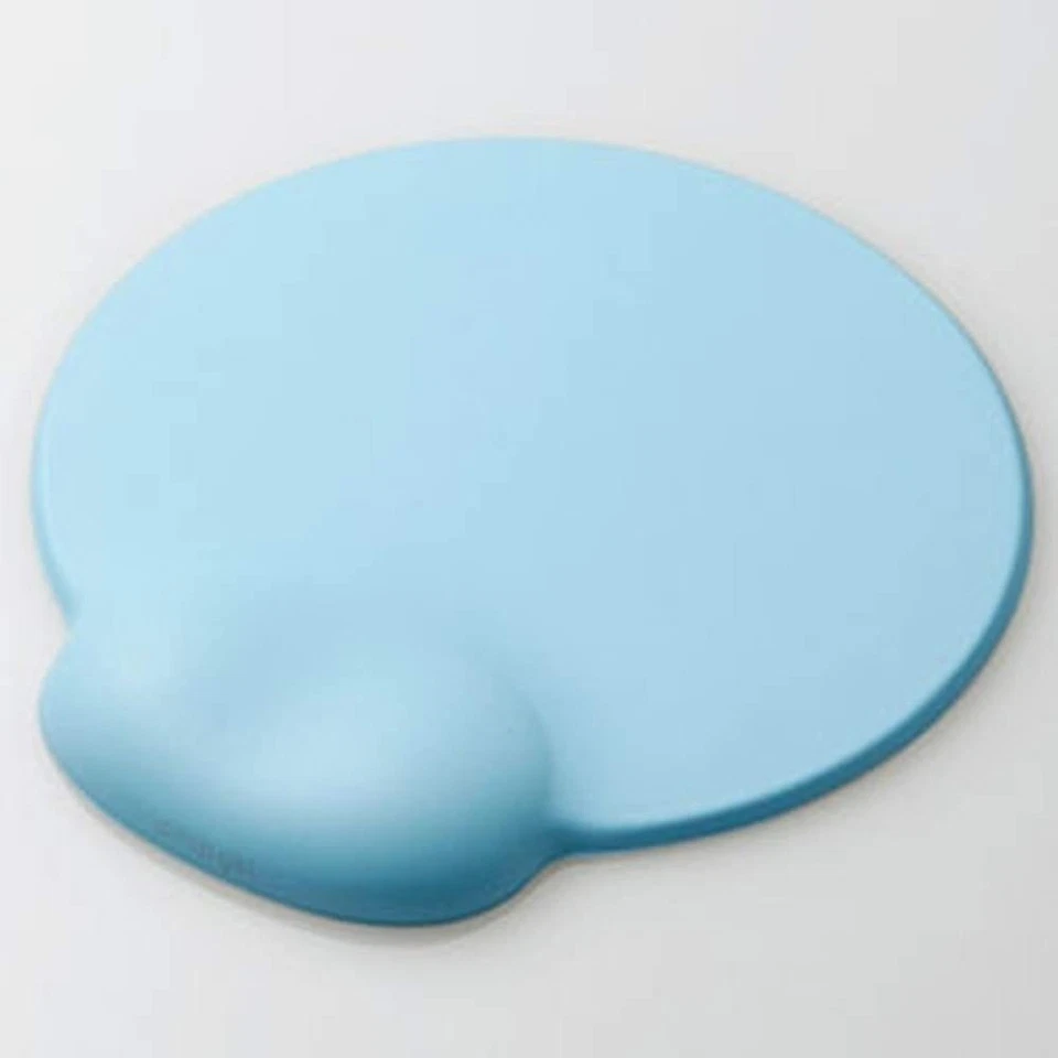 ELECOM Mouse Pad Rest dimp gel Blue MP-DG01BU - Image 1 of 1