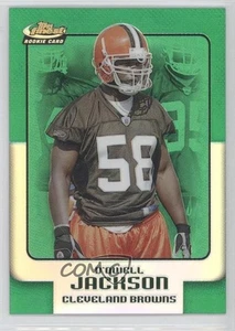 Topps Finest Green Refractor 2006/199 D'Qwell Jackson #135 novato radiocontrol - Imagen 1 de 3