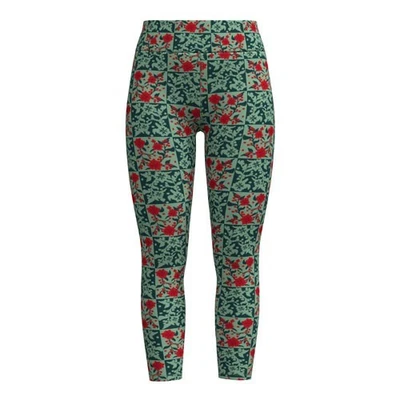 TC Lularoe Christmas Leggings Poinsettia Holly Berries Size 12-18 NEW 285202 - Image 1 of 2